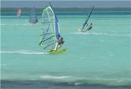 Bonaire  - BES eilanden - Karibisch Nederland - windsurfen op de Nederlandse Antillen